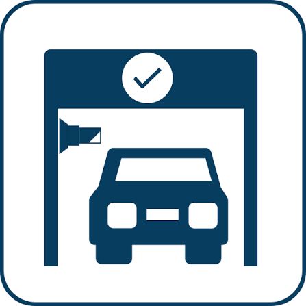 Flue under carport or structure