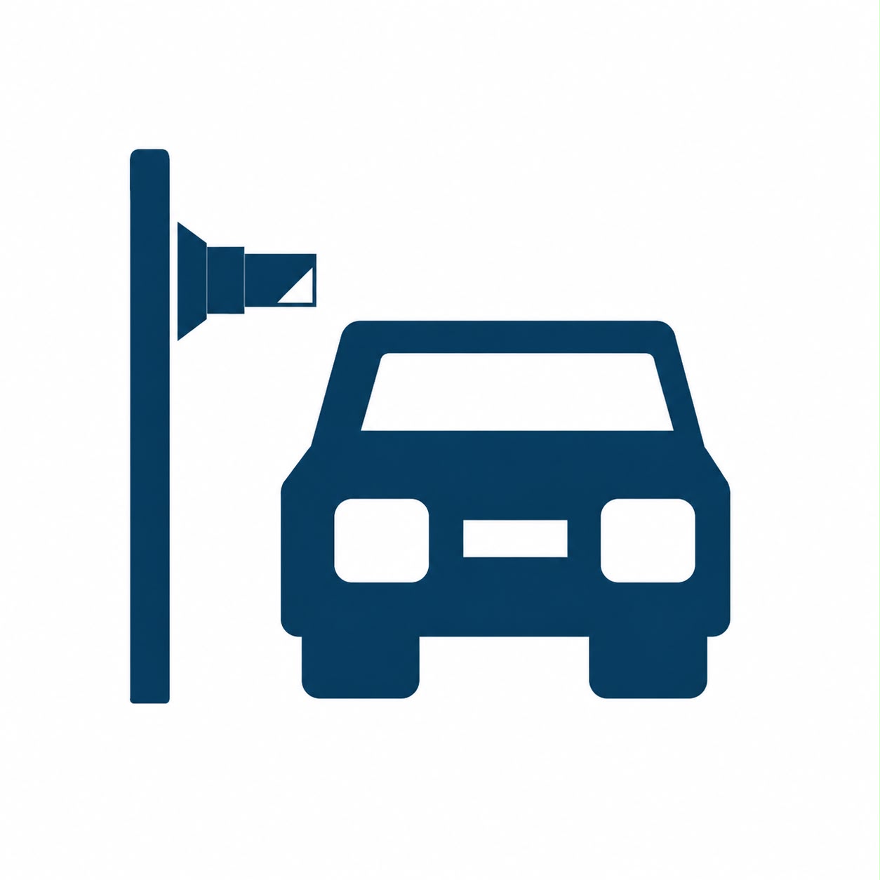 No carport or structure over the flue