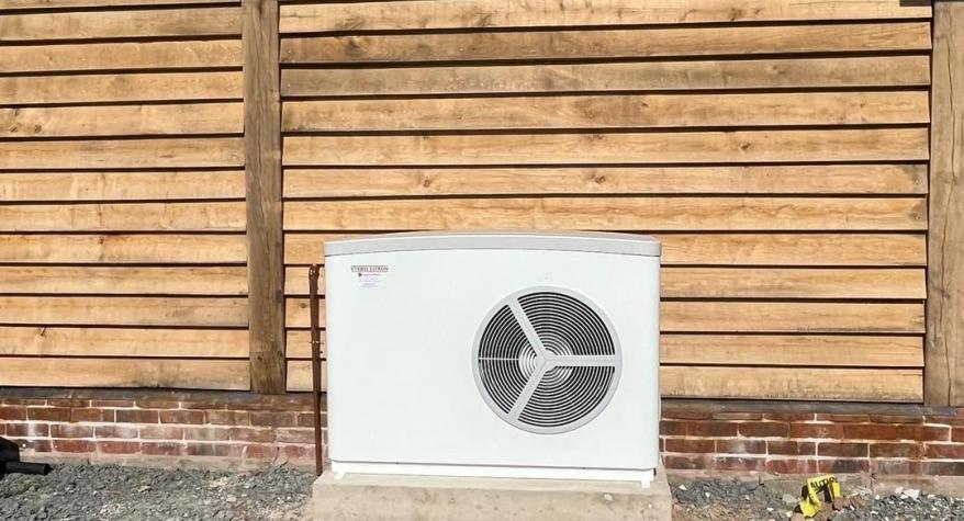 ASHP Install in Hereford by Sparta Mech