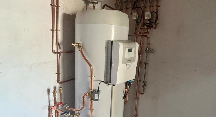 ASHP Install in Hereford by Sparta Mech